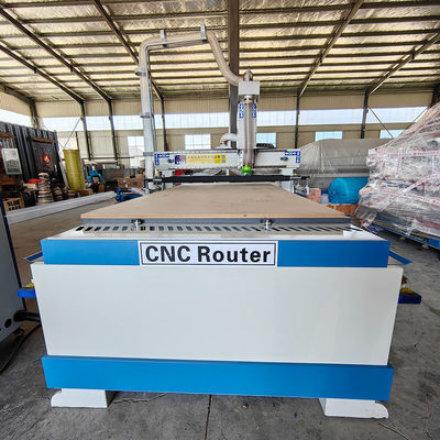 Máquina de corte de serras de madeira de lâmina múltipla com roteador CNC de madeira de 3 eixos