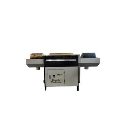 1.5kW Power Drum Brush Sander para lixação de placas de melamina na produção de móveis