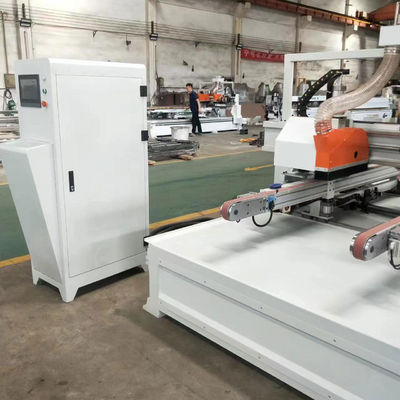Velocidade MJ-27308 Processamento de madeira CNC Automática Porta de madeira Painel de madeira Quatro bordas laterais Serra de corte