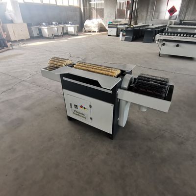 1.5kW Power Drum Brush Sander para lixação de placas de melamina na produção de móveis