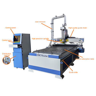 1700KG Heavy Duty 4 Axis 3D CNC Router para madeira acrílica