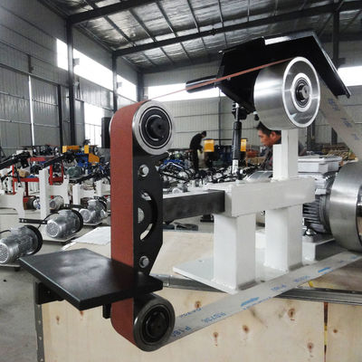 Fácil de operar Sander de cinto para madeira e metal 1800-2100 * 50 mm Dimensões do cinto abrasivo
