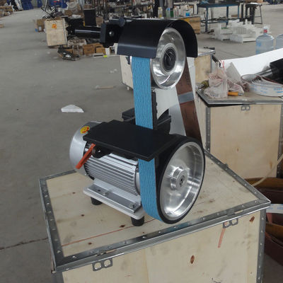 PMS1200 Industrial Belt Grinder Sander para faca Máquina de correia de arejar metal de velocidade variável