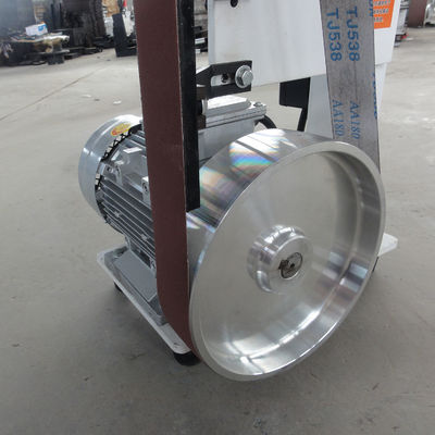 PMS1200 Industrial Belt Grinder Sander para faca Máquina de correia de arejar metal de velocidade variável