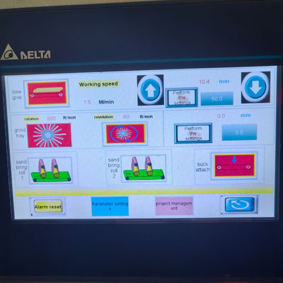 Máquina de lixação automática de desburo de metal de 800 mm com potência de 7,5 kW * 2