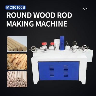MC90100B Máquina de fabricação de mangueiras de madeira redonda automática para produção de móveis