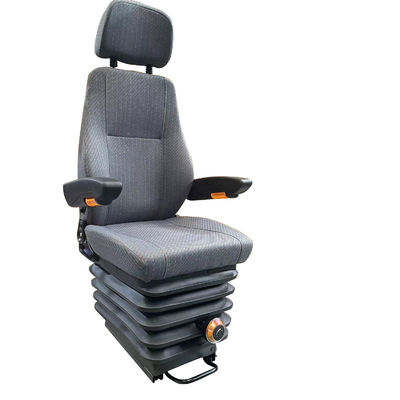 Assento rotativo preto personalizado, almofada ajustável, rotação de 180 graus e absorvedor de choques