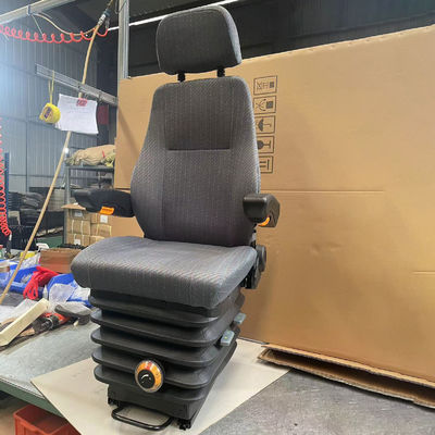 Assento rotativo preto personalizado, almofada ajustável, rotação de 180 graus e absorvedor de choques