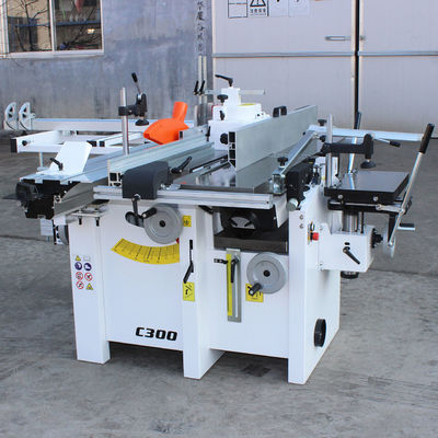 30 mm Diâmetro do eixo padrão Multifuncional C300 Máquina Universal Integrada de Trabalho de Madeira