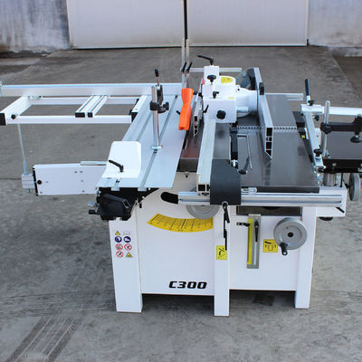 30 mm Diâmetro do eixo padrão Multifuncional C300 Máquina Universal Integrada de Trabalho de Madeira