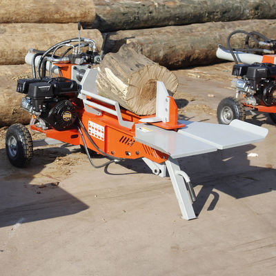 conveniente divisor de troncos hidráulico de 18 toneladas com carga automática e controle manual
