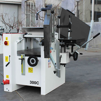 300C Máquina de Combinação de Fabricação de Madeira Planador de Superfície Função de Mortização de Espessura de Madeira