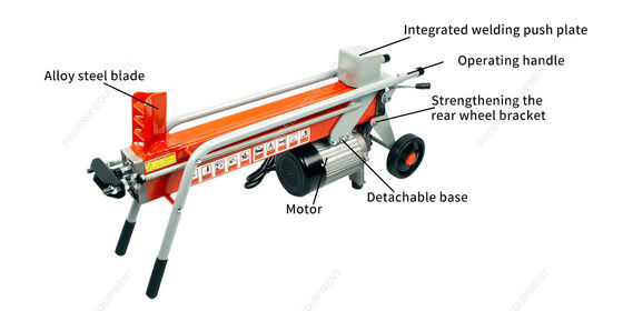 Máquina elétrica de cortar e cortar madeira Dimensão de produção 1010*285*485mm