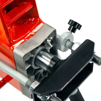 Máquina hidráulica horizontal de cortar madeira de 8 toneladas WP-8 para corte e corte doméstico