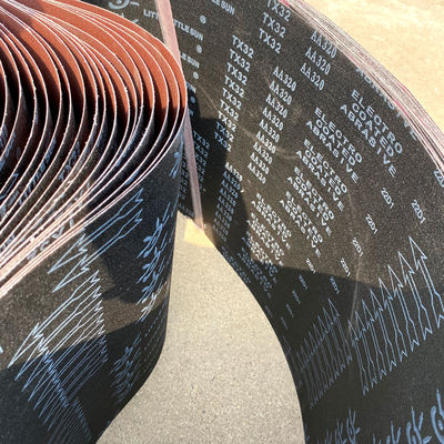 Cintos de lixação de abrasivos de alumínio para polimento de metal / madeira Ferramenta essencial para o trabalho da madeira