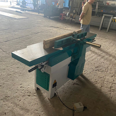 Planador de superfície de madeira manual portátil Máquina de madeira 300 KG Peso 4 mm Max.Automatização da profundidade de planeamento