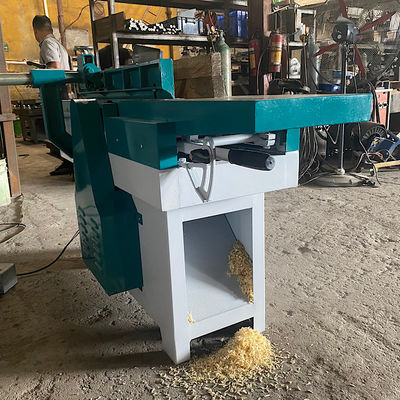 Planador de superfície de madeira manual portátil Máquina de madeira 300 KG Peso 4 mm Max.Automatização da profundidade de planeamento