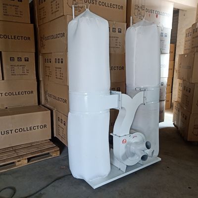 Máquina de recolha de poeira de serragem de madeira com saco de filtro de 480*800 mm e diâmetro de ventilador de 300 mm