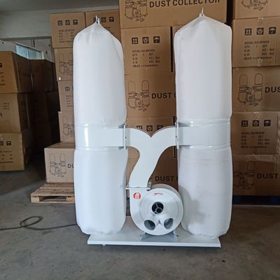 Máquina de recolha de poeira de serragem de madeira com saco de filtro de 480*800 mm e diâmetro de ventilador de 300 mm