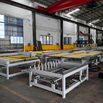 Máquina de vidro de segurança para temperar vidro de dobradinha com tolerância diagonal de ± 0,5 mm/m