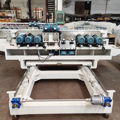 Máquina de moagem de vidro de borda dupla de alta precisão para linha de produção reta