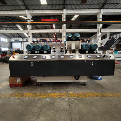 Máquina de moagem de vidro de borda dupla de alta precisão para linha de produção reta