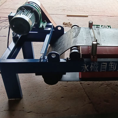 500 mm Cinturão Industrial de Mineração de Rolo de Auto-descarga Separador Magnético com Alta Capacidade