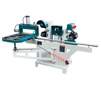 MJ105 Precision Pneumatic Five Disc Saw Tenoning Machine Equipamento de tensão recta de ponta única