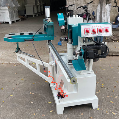 MJ105 Precision Pneumatic Five Disc Saw Tenoning Machine Equipamento de tensão recta de ponta única