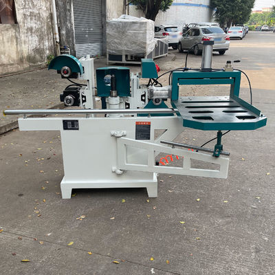 MJ105 Precision Pneumatic Five Disc Saw Tenoning Machine Equipamento de tensão recta de ponta única