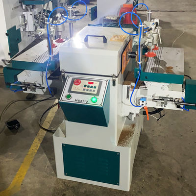 Máquinas para trabalhos de madeira MS3112 Máquina de dobragem de duas extremidades com saída horizontal oblíqua do tensão