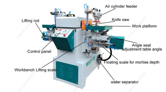 MS3112 Máquina automática CNC para trabalhar madeira