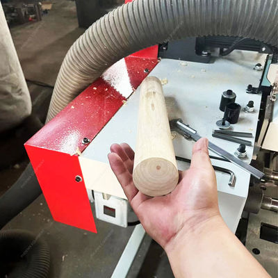 5.5kw*2 Máquina de manuseio de potência Sander Mop Bastões redondos de polimento de madeira maciça máquina de arejar MB9012B
