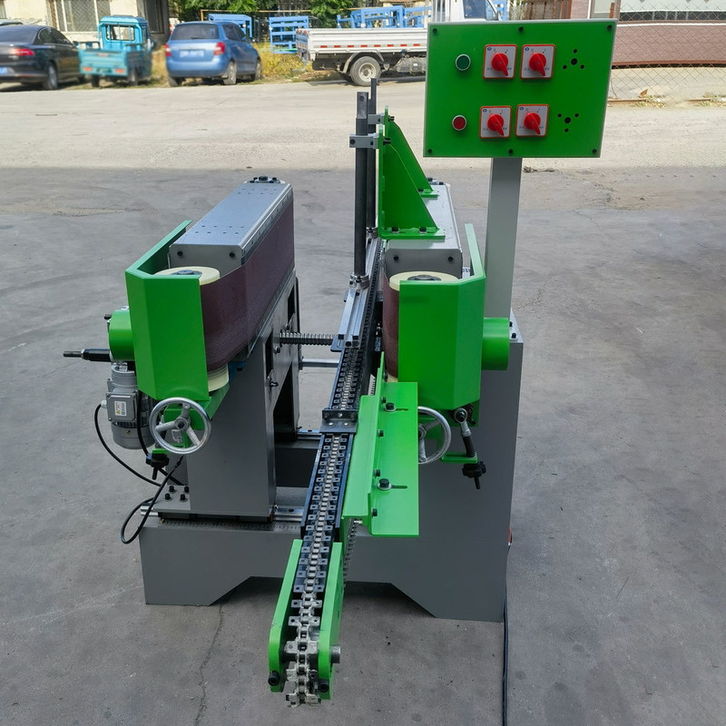 150 mm Larga Placa de Madeira Sander de Placas de Dois lados para a Indústria de Trabalho da Madeira Totalmente automática