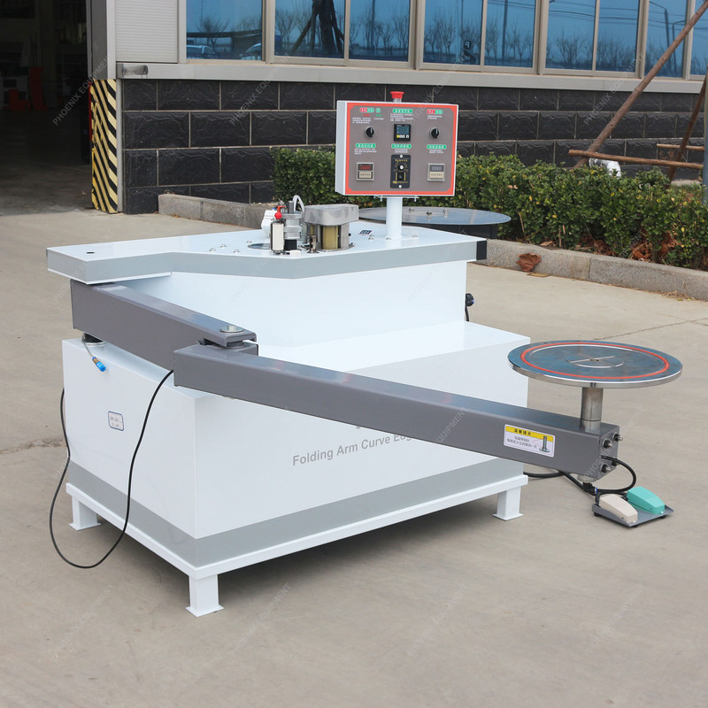 Bander de borda de braço dobrável W-3 totalmente automático para MDF e máquina de borda de PVC para trabalhos de madeira