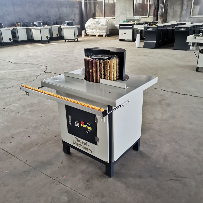 Máquina de lixação de rolos únicos PM20A para limpeza de portas de madeira