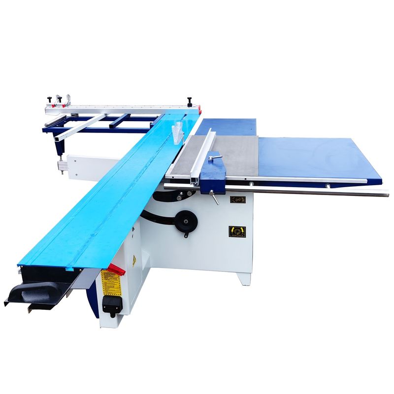 Máquina de serragem de painel de mesa deslizante de precisão de trabalho pesado de 3200 mm para cortar madeira