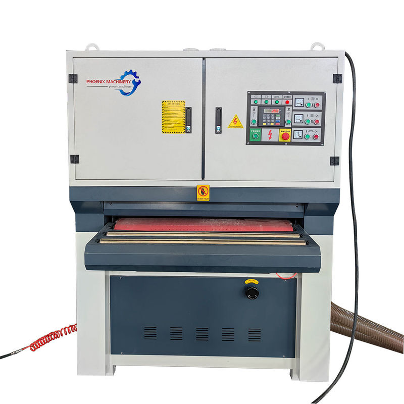 27.87kw R-R1000 Largo Cinturão banco Sander para espessura de madeira arejar e recolha de poeira