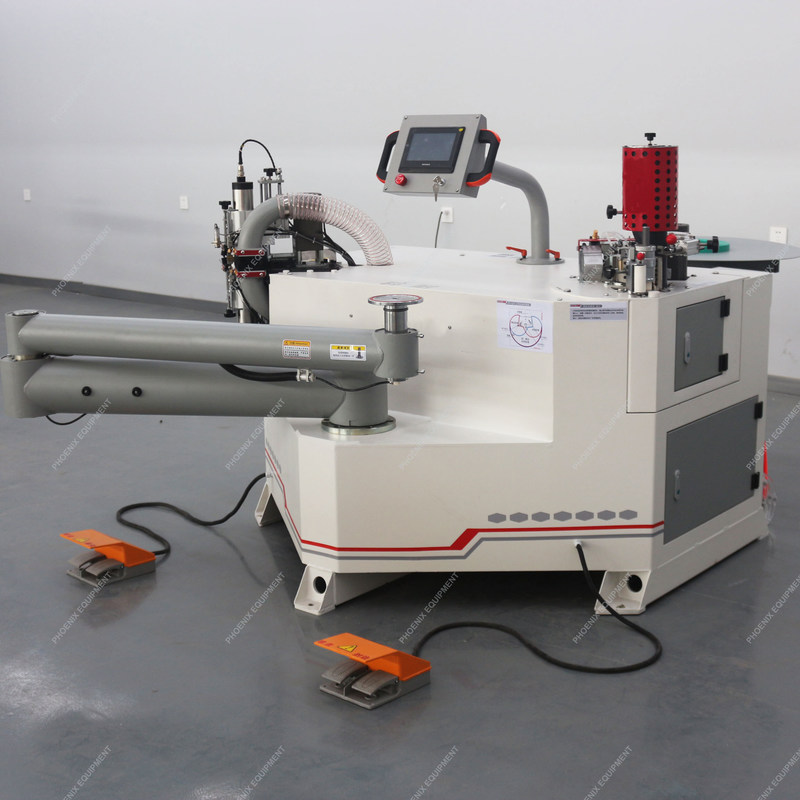 PM-620-3 Máquina de Bandagem de Margem Curva de Braço Dobradora Automática para Trabalho de Madeira