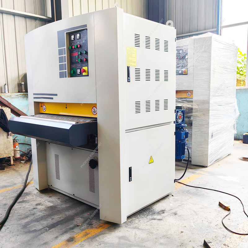 1300 KG Fabricação de móveis de madeira Máquina de lixação de espessura de perfil com vácuo R-R 630