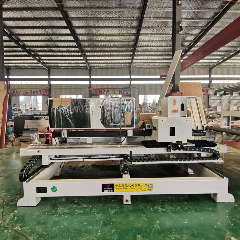 Máquina de bloqueio CNC totalmente automática para bloqueio de duas cabeças