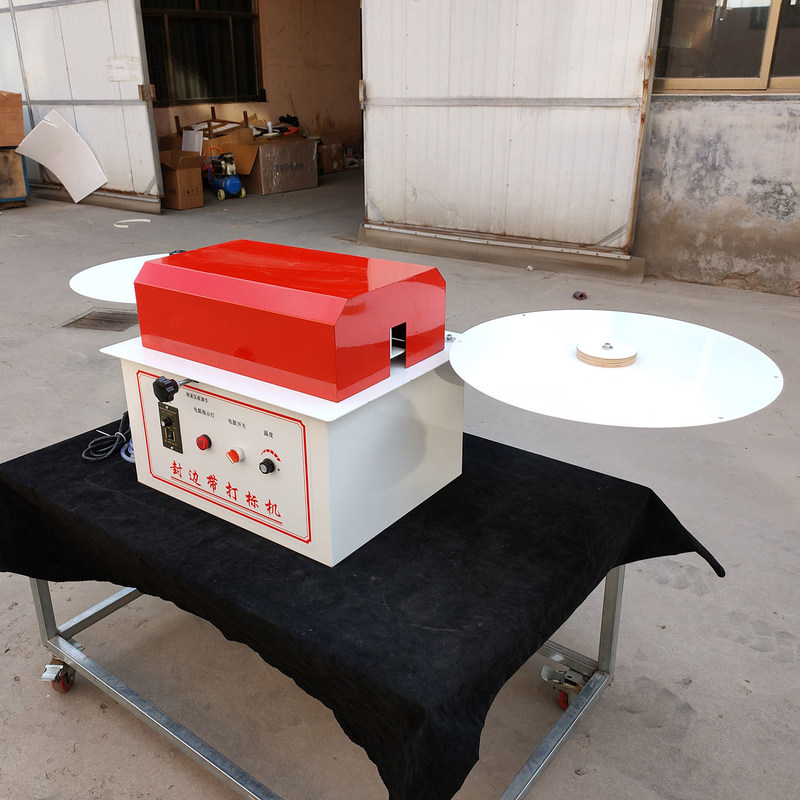 Máquina de marcação de banda de borda de carpintaria de 1640W personalizada para prensagem a frio e a quente