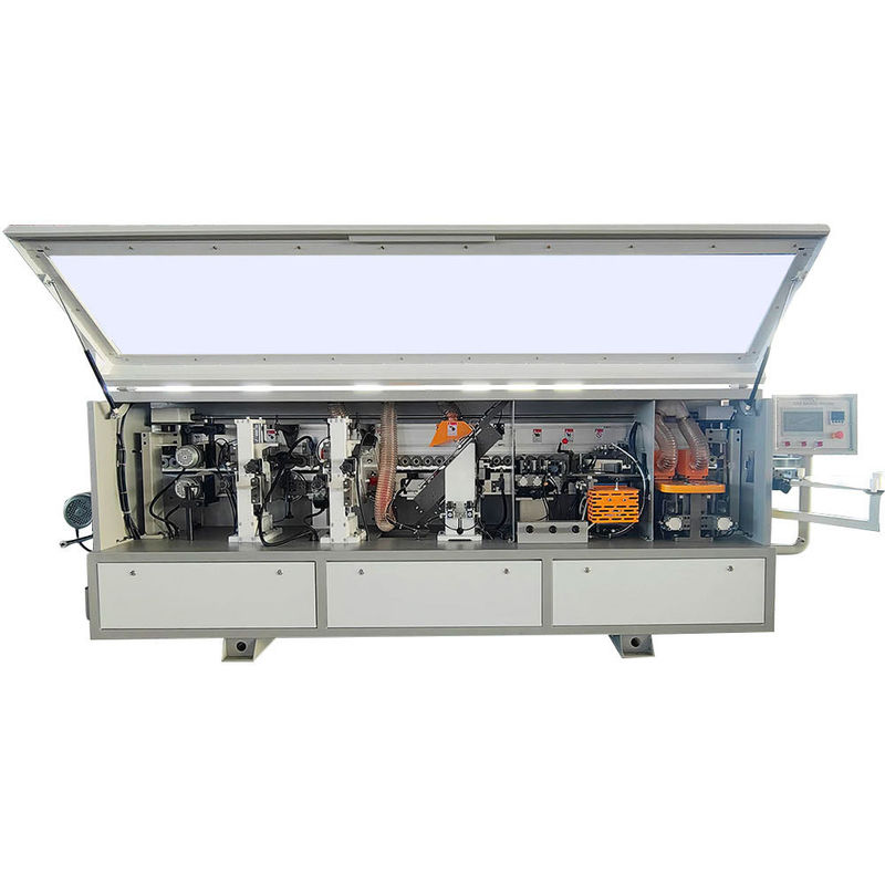 Máquinas automáticas de bandagem de borda para carpintaria CNC, com potência de pré-moagem de 12 kW