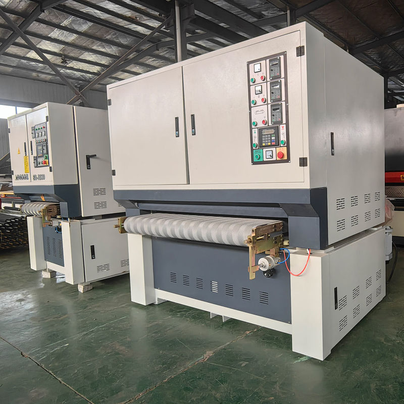 280 mm Min. comprimento de trabalho total-automático duplo-lado de madeira de trabalho Sander grau automático