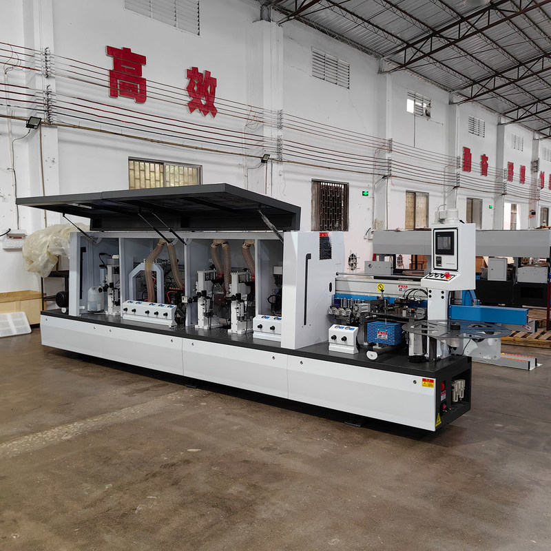 Máquina automática de bandagem de borda PM50D para máquinas de trabalho da madeira e placas de MDF a 0,6Mpa