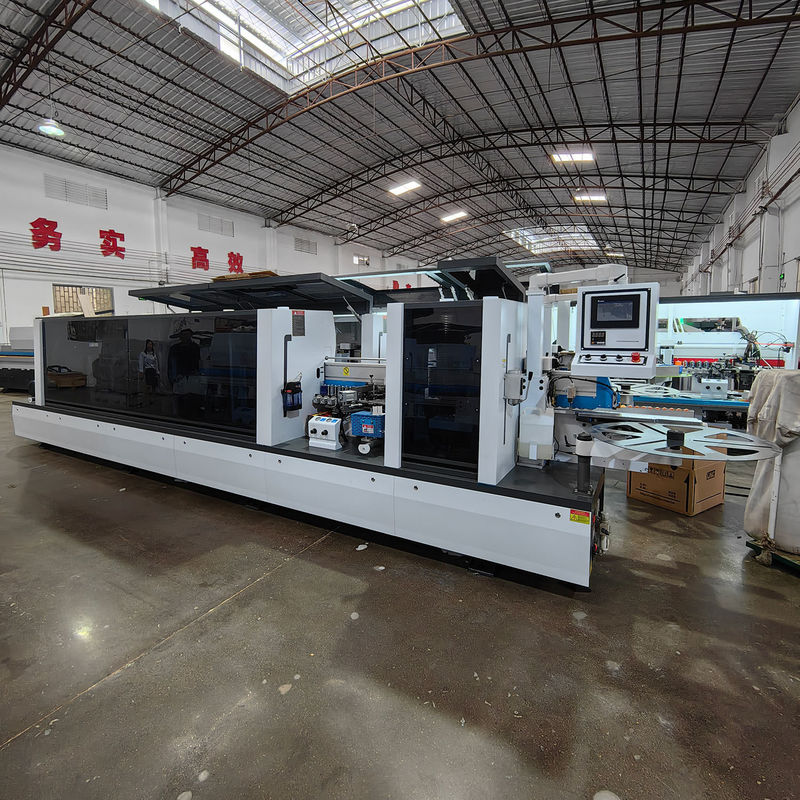 15 m/min Velocidade de alimentação do painel Máquina automática de banda de borda de alta velocidade para papel laminado