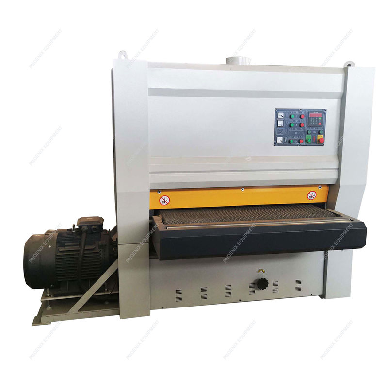 Máquina automática de lixação de cintura larga de calibração de trabalho pesado com potência de 63 kW.37
