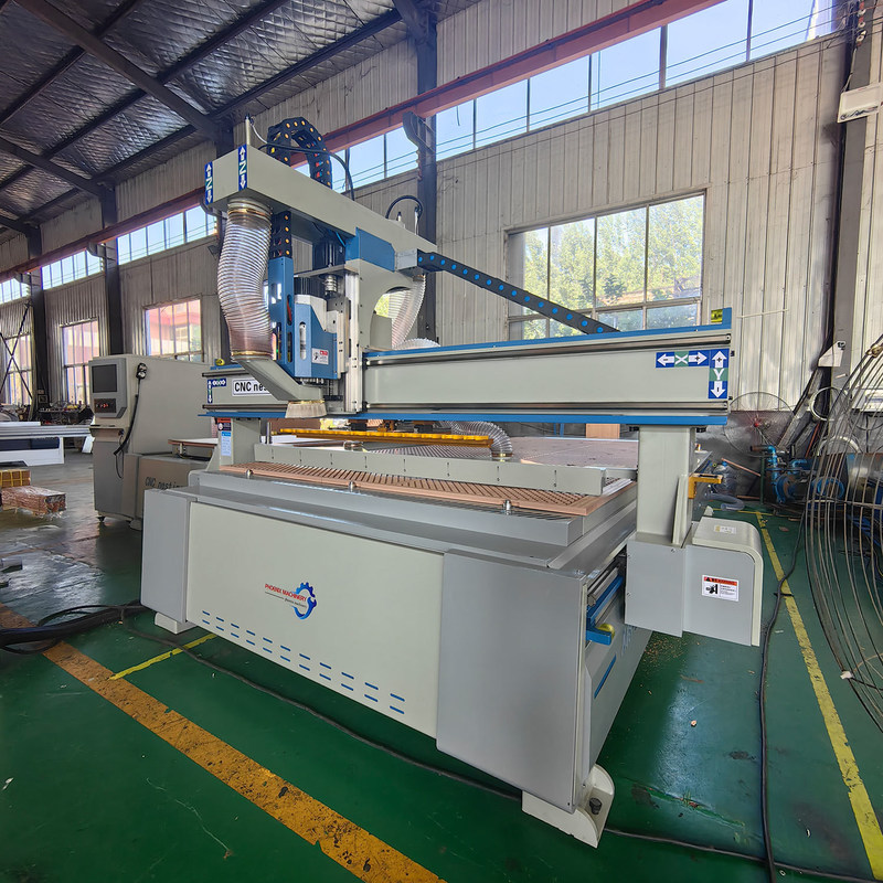 Máquina de gravação em madeira de grande porte 1325 1530 2030 2040 CNC Router com controlo de 3 eixos