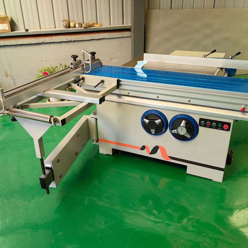 1600*380mm Tabela deslizante Tamanho Serra automática de trabalho da madeira com 30 mm de diâmetro do eixo principal