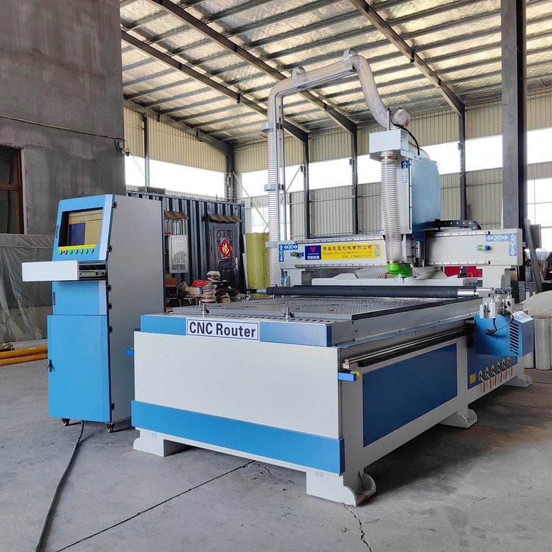 Roteador ATC Cnc para carpintaria com sistema de controle Weihong e tamanho de mesa de trabalho 1300×2500
